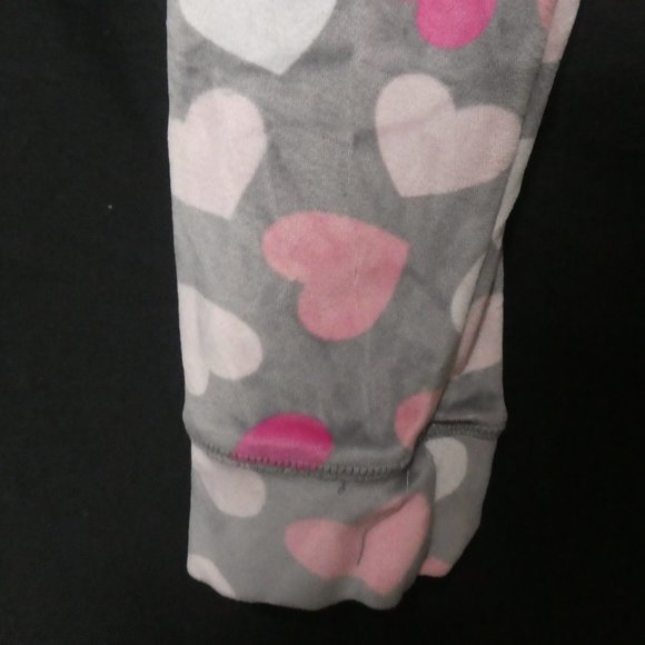 URBAN HERITAGE | medium | Microfleece Heart Print Pants | Stretchy Waistband - Picture 8 of 16